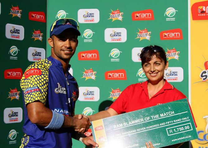 Cape Cobras' JP Duminy ruled out of CLT20