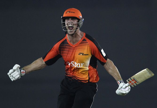 We were lucky to be on the winning side, says Perth Scorchers' Mitchell Marsh