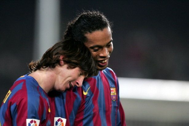 Ronaldinho Messi