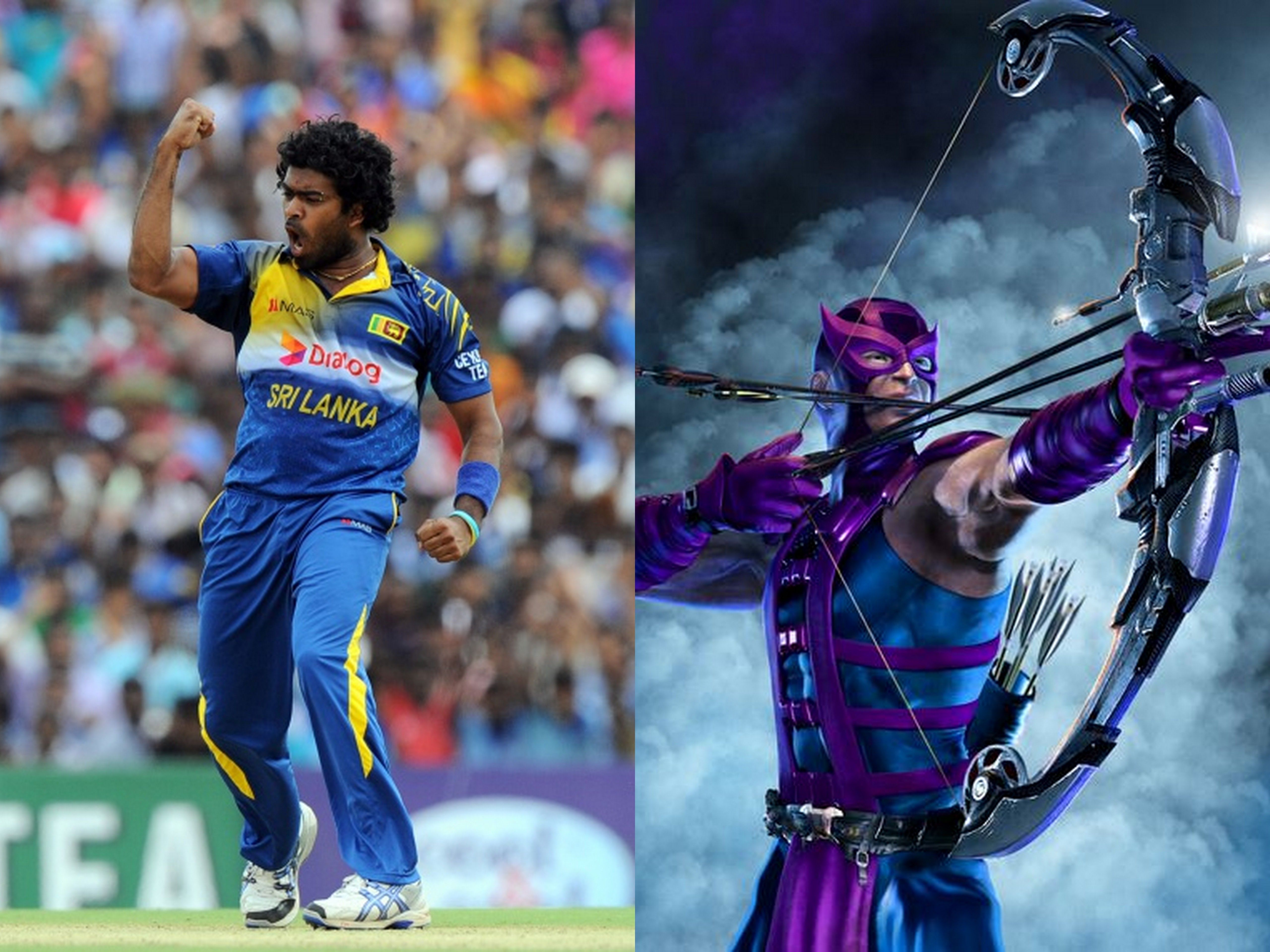 Lasith Malinga Hawkeye