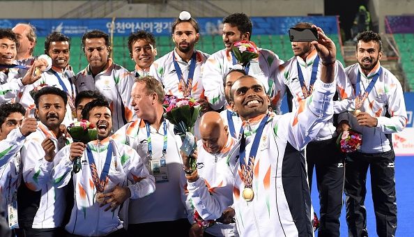 P R Sreejesh Asian Games Hockey Gold