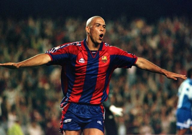 Ronaldo Nazario spent just one year at Barcelona