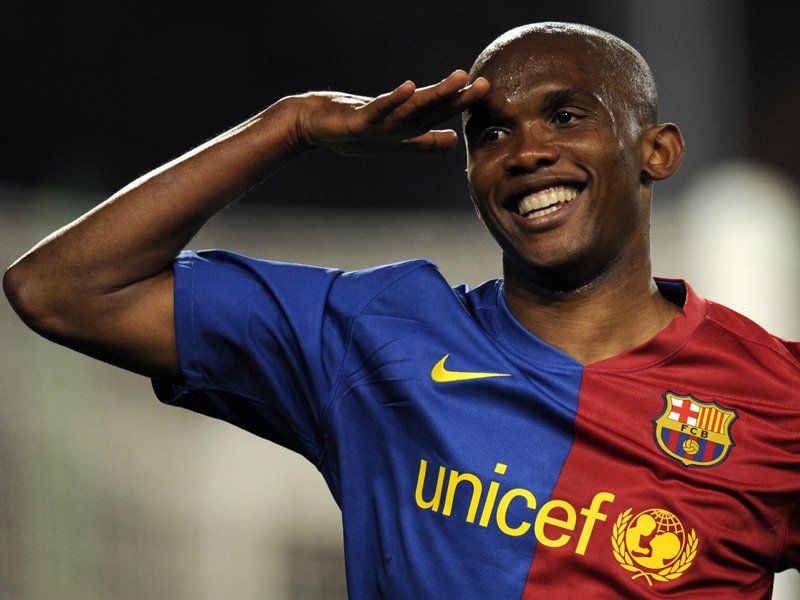 Samuel Eto'o was involved in the swap deal with Zlatan Ibrahimovic