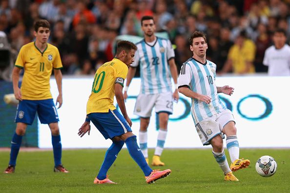 brazil argentina football