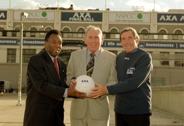 Kenneth Wolstenholme Pele Gordon Banks