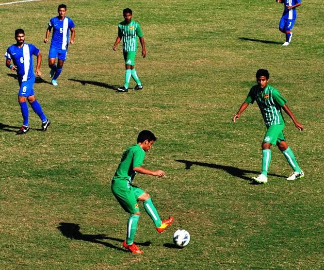 Salgaocar FC's juniors hold AIFF EA goalless in U-19 I-League