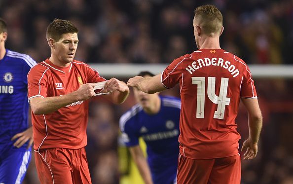 Steven Gerrard Jordan Henderson