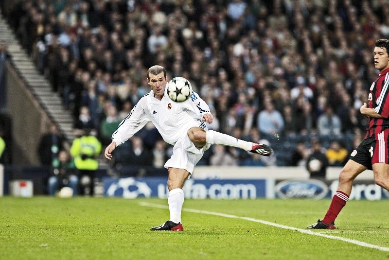 Zidanes volley against Leverkusen