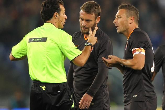 Roma veterans Francesco Totti and Daniel de Rossi