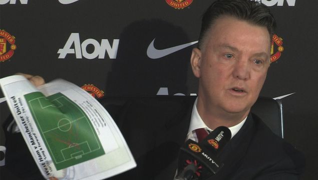 Louis van Gaal media