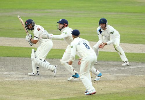 Ashwell Prince in action for Lancashire