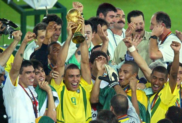Ronaldo World Cup 2002 trophy