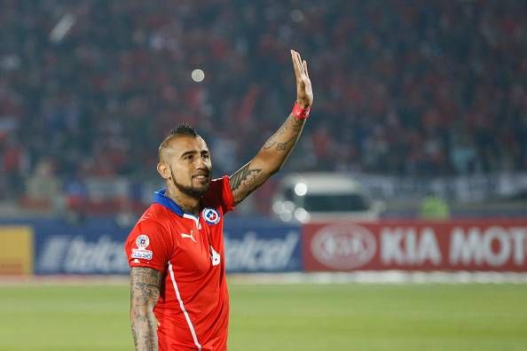 Arturo Vidal Copa America 2015 Chile