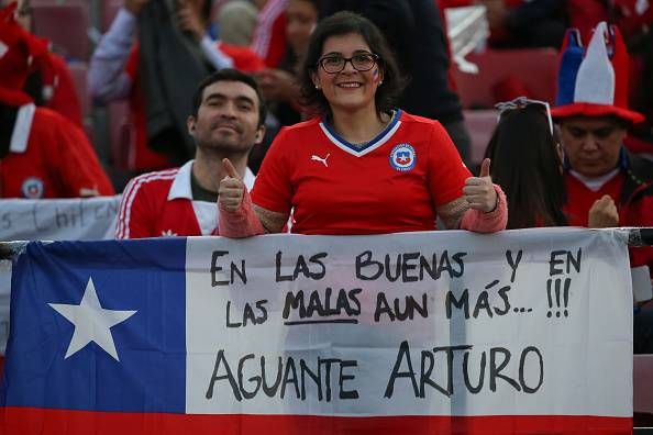 Arturo Vidal support Copa America