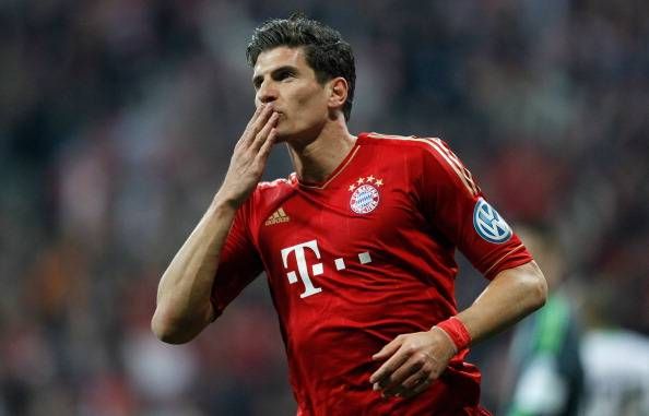 Mario Gomez averaged almost 30 goals a season over four seasons at Bayern Munich