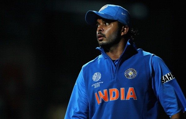 S Sreesanth last turned out for India at the 2011 World Cup