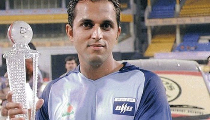 TP Sudhindra played in one IPL season for Deccan Chargers