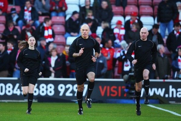 Referee training football