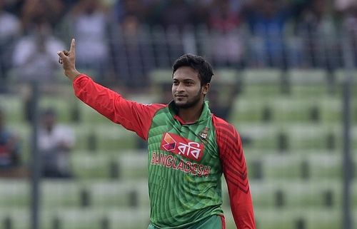 Shakib Al Hasan is currently the number 1 all-rounder in all formats of cricketÂ 