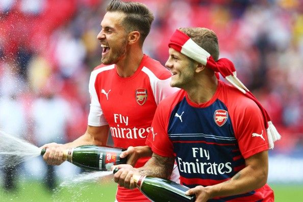 Aaron Ramsey Jack Wilshere