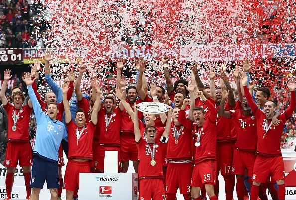 Bayern Munich consecutive Bundesliga titles