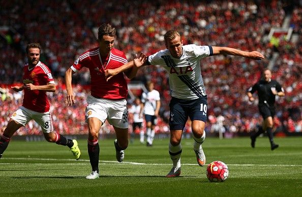 Kane Tottenham Manchester United