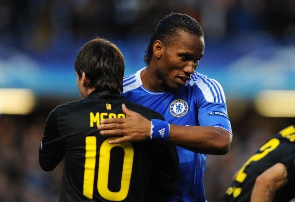 Messi Drogba Barcelona Chelsea