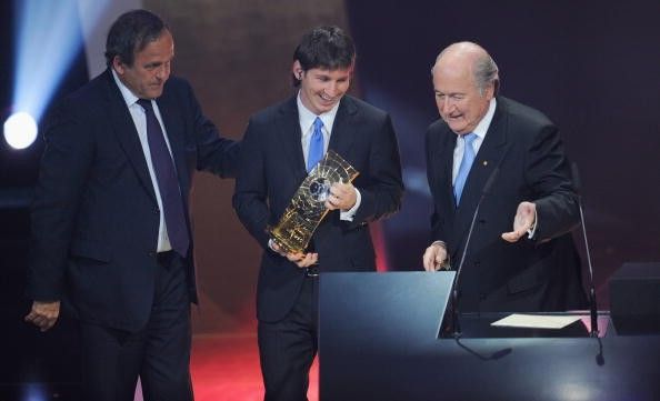 Messi FIFA World Player of the Year 2009 UEFA Player