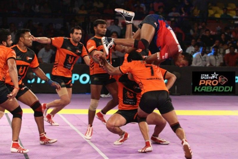 Kashiling Adake Dabang Delhi U Mumba pro kabaddi