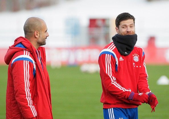 Xabi Alonso Pep Guardiola