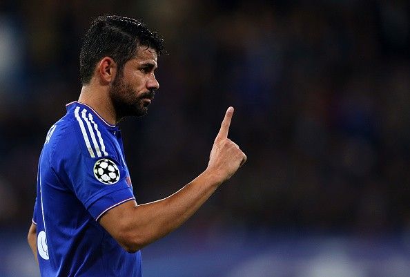 Diego Costa Champions League Chelsea