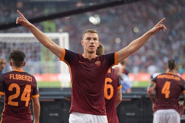 Edin Dzeko Roma