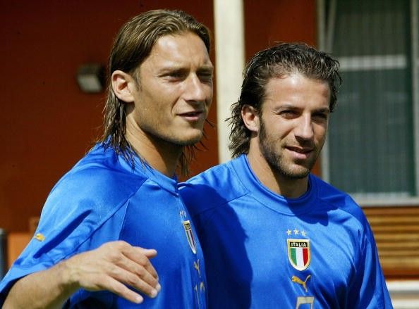 Francesco Totti Alessandro Del Piero