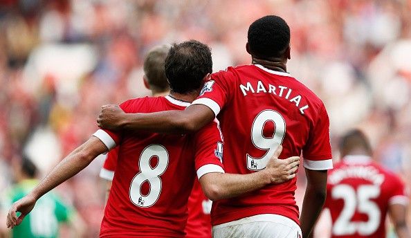 Juan Mata Anthony Martial