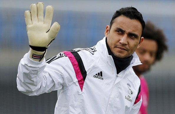 Keylor Navas Real Madrid Manchester united