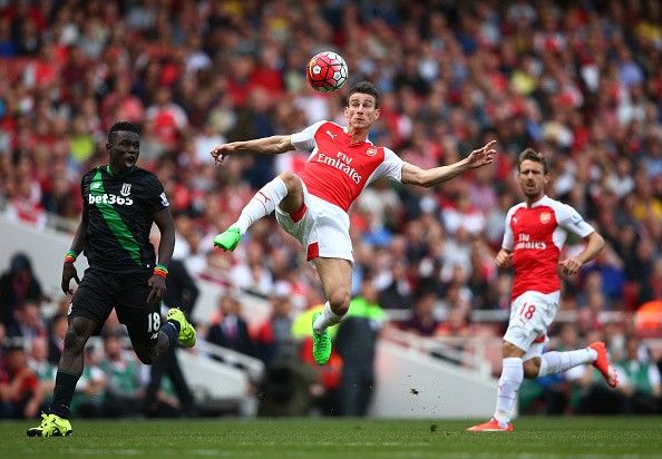 Koscielny Arsenal Stoke