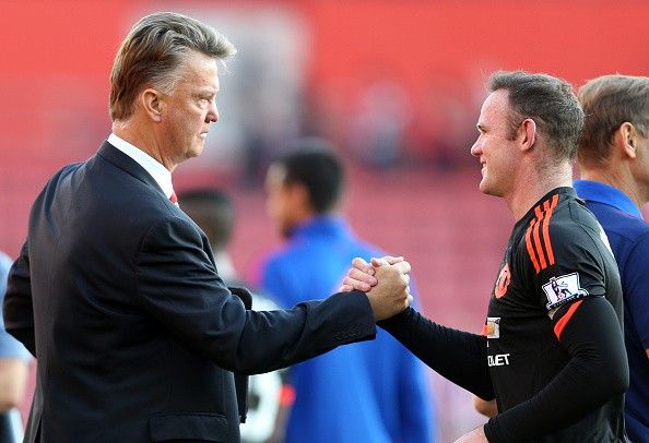 Louis van Gaal Wayne Rooney