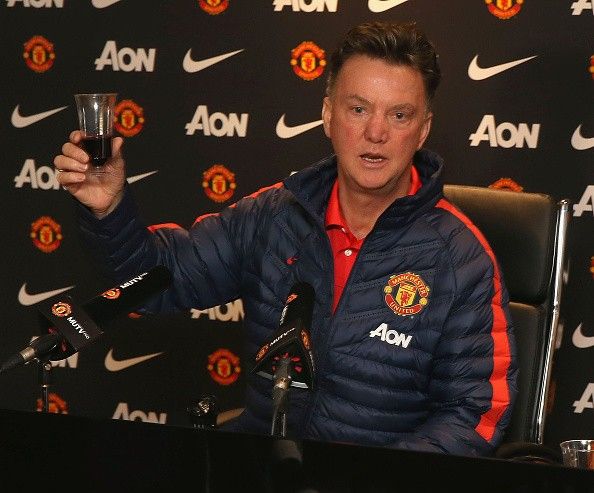 Louis Van Gaal Wine Manchester United