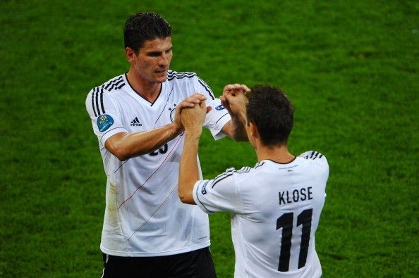 Mario Gomez Miroslav Klose