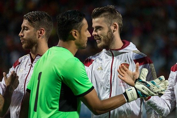 Navas De Gea Manchester United Real Madrid