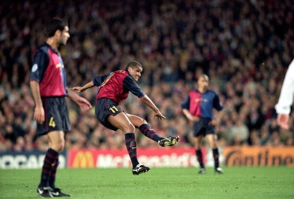 Rivaldo Barcelona goal