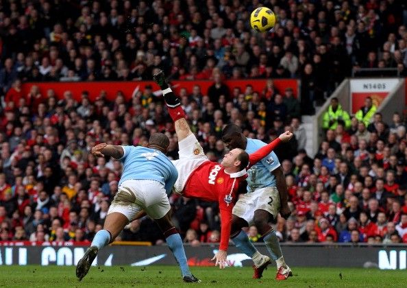 Wayne Rooney goal Manchester Derby