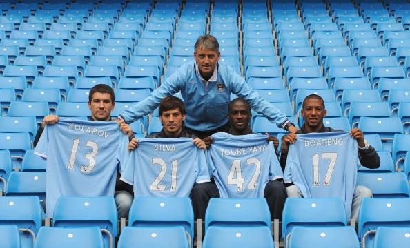 Kolarov, Silva, Yaya Toure and Boateng signed for Manchester City in the same summer