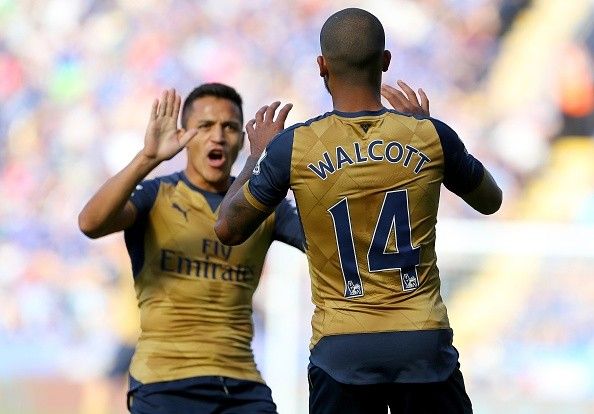 Alexis Sanchez Theo Walcott