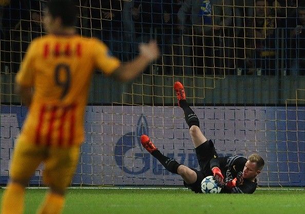 Andre Ter Stegen clean sheet Barcelona BATE