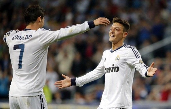 Cristiano Ronaldo Mesut Ozil