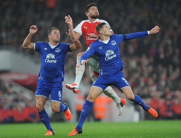 Everton Jagielka Stones Arsenal 