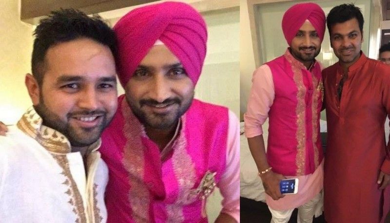 Harbhajan Singh RP Singh Parthiv Patel.