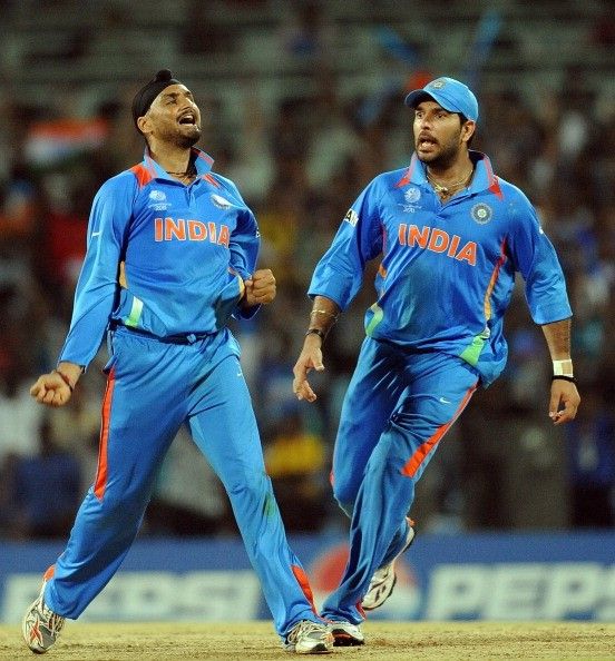 Harbhajan Singh Yuvraj Singh India Cricket