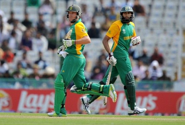 Hashim amla AB de Villiers South Africa Cricket